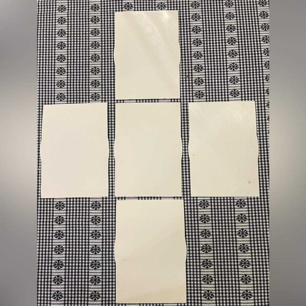 5 JOE MONTANA 1980s Upper Deck Football Heroes Box Bottom Cards 5x7” Blank Back - Picture 4 of 4